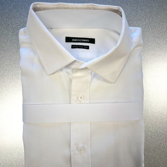 Helston Anti-Wrinkle White Shirt - Picture 1 of 1